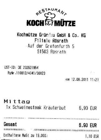 ipte Hffner Kochmtze Restaurant